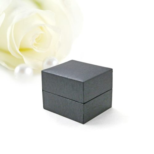 Mist Solo - ezüstszürke gyűrű doboz 