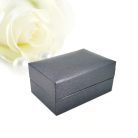 Mist Duo - ezüstszürke karikagyűrű doboz