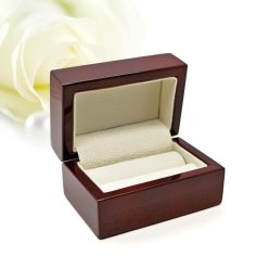 Heritage Duo – mahagóni fa karikagyűrű doboz
