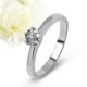 Luna Moissanite - nemesacél köves eljegyzési gyűrű RGE-AM-SS203023MO