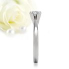 Luna Moissanite - nemesacél köves eljegyzési gyűrű RGE-AM-SS203023MO