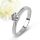 Luna Moissanite - nemesacél köves eljegyzési gyűrű RGE-AM-SS203023MO