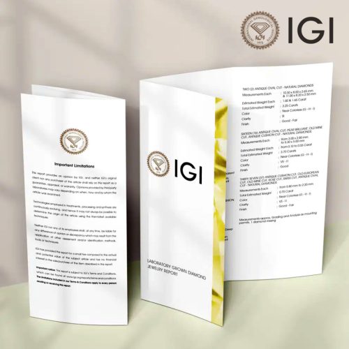 Fléa Diamond - titán eljegyzési gyűrű gyémánttal