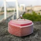 Fléa Diamond - titán eljegyzési gyűrű gyémánttal