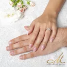 Tiffany Moissanite - nemesacél eljegyzési gyűrű Moissanite kővel