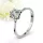 Tiffany Moissanite - nemesacél eljegyzési gyűrű Moissanite kővel