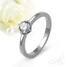 Zelda Moissanite - nemesacél köves eljegyzési gyűrű RGE-MM-SS290321MO