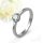 Zelda Moissanite - nemesacél köves eljegyzési gyűrű RGE-MM-SS290321MO