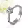 Dana Moissanite - nemesacél eljegyzési gyűrű Moissanite kővel