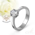 Dana Moissanite - nemesacél köves eljegyzési gyűrű RGE-MM-SS325235MO