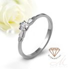 Lily Diamond - nemesacél eljegyzési gyűrű gyémánttal