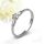 Lily Moissanite - nemesacél köves eljegyzési gyűrű RGE-MM-SS697018MO