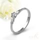 Lily Moissanite - nemesacél köves eljegyzési gyűrű RGE-MM-SS697018MO