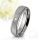Gavin Moissanite - kalapált felületű titán Női köves karikagyűrű RGW-OU-TI281050MO