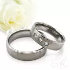 Morgan - klasszikus titán Férfi karikagyűrű RGW-OU-TI282355
