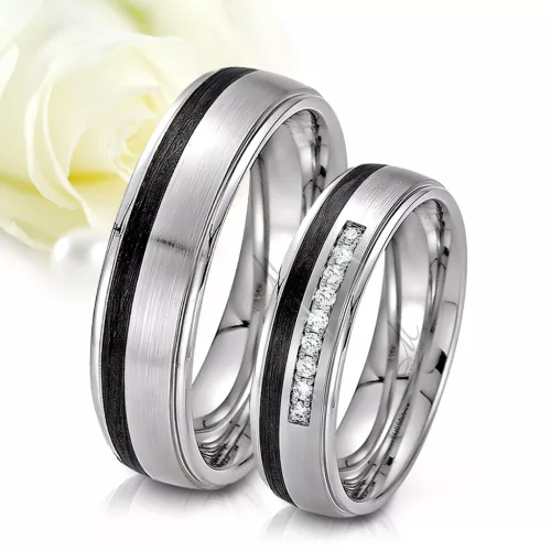 Nala 5 Moissanite - Női karikagyűrű RGW-ST-CTI023250MO