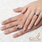 Nala 5 Moissanite - Női karikagyűrű RGW-ST-CTI023250MO