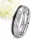 Nala Moissanite - fekete titán-karbon Női 9 köves karikagyűrű RGW-ST-CTI023260MO