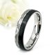 Timur - kalapált felületű titán-karbon Férfi karikagyűrű RGW-ST-CTI023550