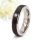 Castor Moissanite - fekete karbon-titán Női köves karikagyűrű RGW-TZ-CTI111045MO