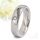 Aurora Moissanite - damaszkuszi acél Női köves karikagyűrű RGW-TZ-DS103750MO