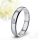 Kleio 4 Moissanite - 4mm széles kobalt-króm Női köves karikagyűrű RGW-WT-CC116040MO